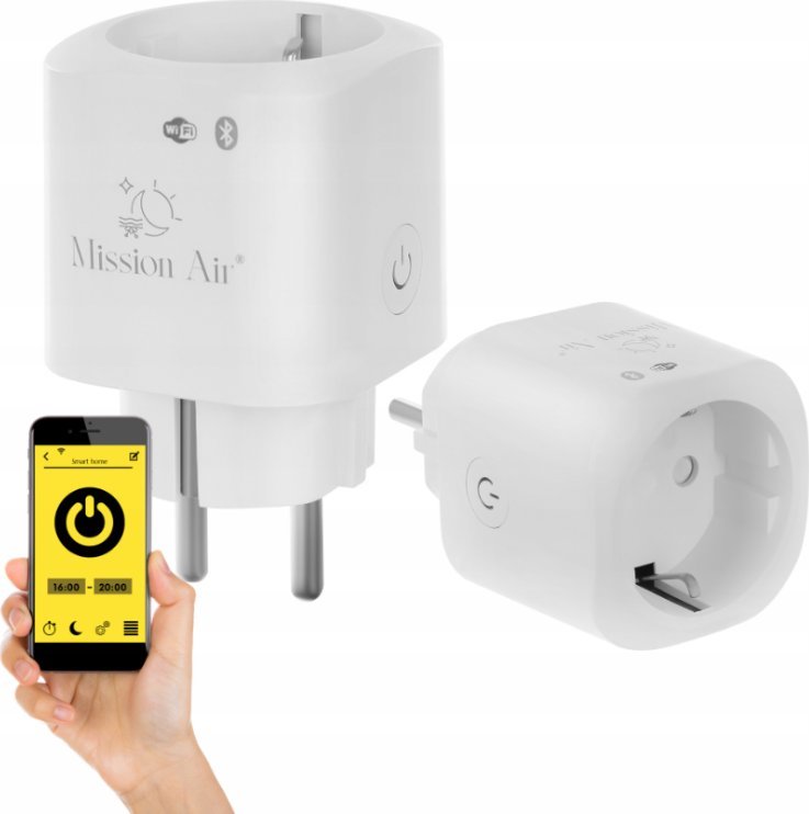 Gniazdko WIFI Inteligentne SMART PLUG 16A pomiar