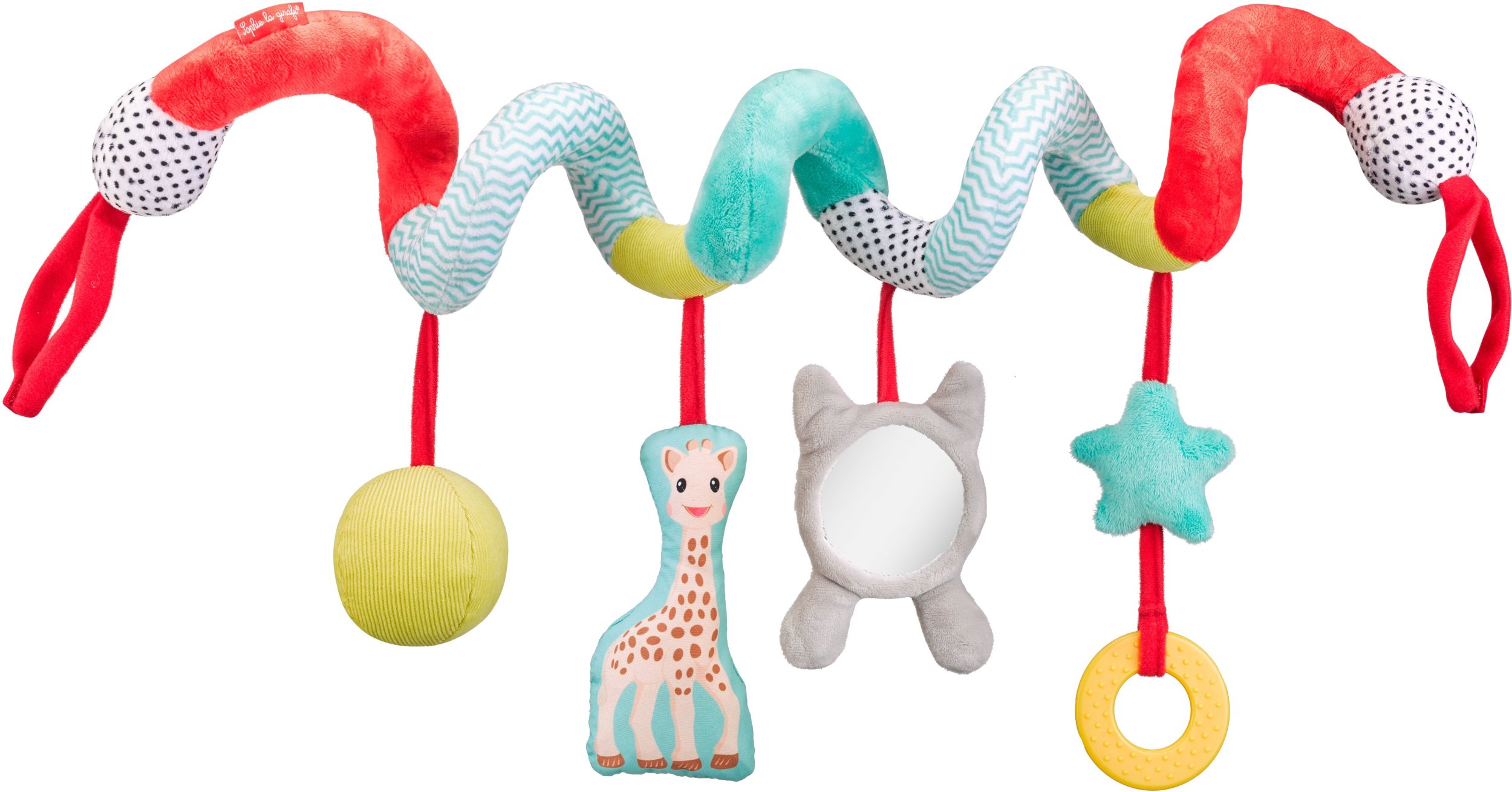 Interaktywna spiralka Żyrafa Sophie