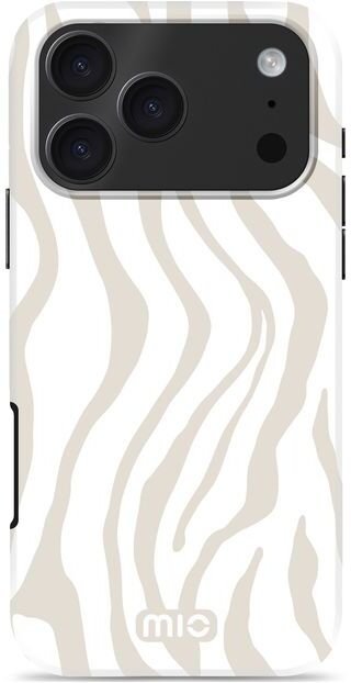 Mio Sandy Zebra Magsafe Case Compatible for iPhone 17 Pro Max