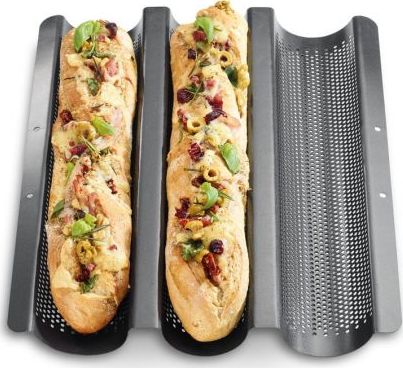 Kuchenprofi Forma Kuchenprofi do bagietek, 38x30x3,5 cm