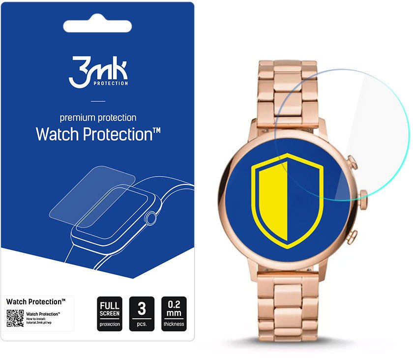 FOSSIL Q VENTURE HR GEN 4 - 3MK WATCH PROTECTION FLEXIBLEGLASS