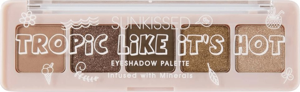 Sunkissed Sunkissed Tropic Like It's Hot Paleta Cieni Do Powiek