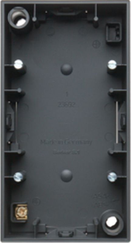 Hager Berker S.1 Puszka natynkowa podwójna antracyt mat 10429949 - 10429949