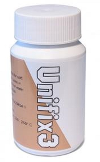 Unipak Pasta topnik do lutów miękkich Unifix 3 butelka 250g + pędzel 4540320