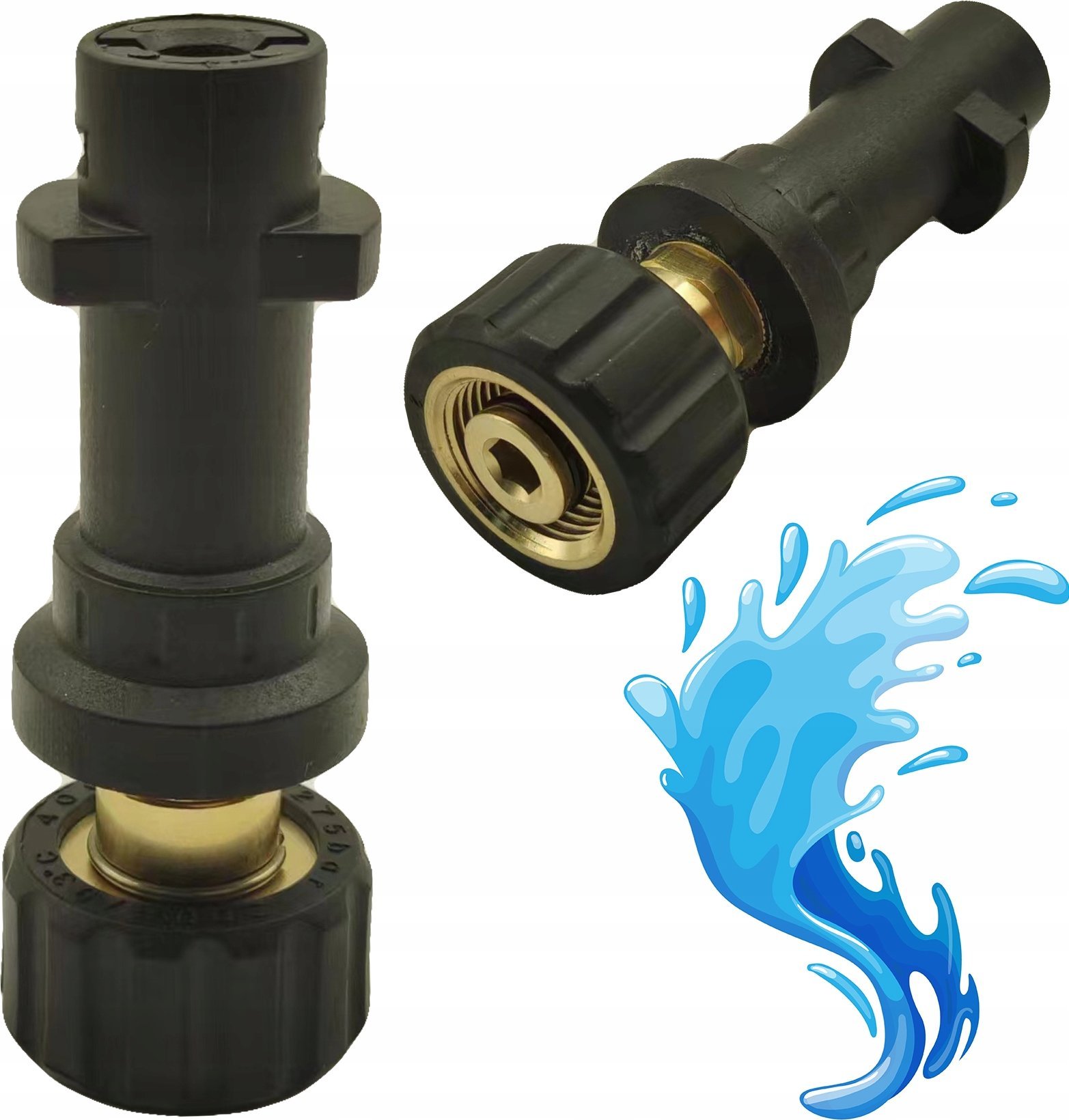 Rosfix ADAPTER PRZEJŚCIÓWKA DO MYJKI KARCHER K BAYONET MONTAŻ LANC PIANOWNIC DYSZ