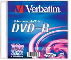 Verbatim DVD-R 4.7 GB 16x 1 sztuka (43547)