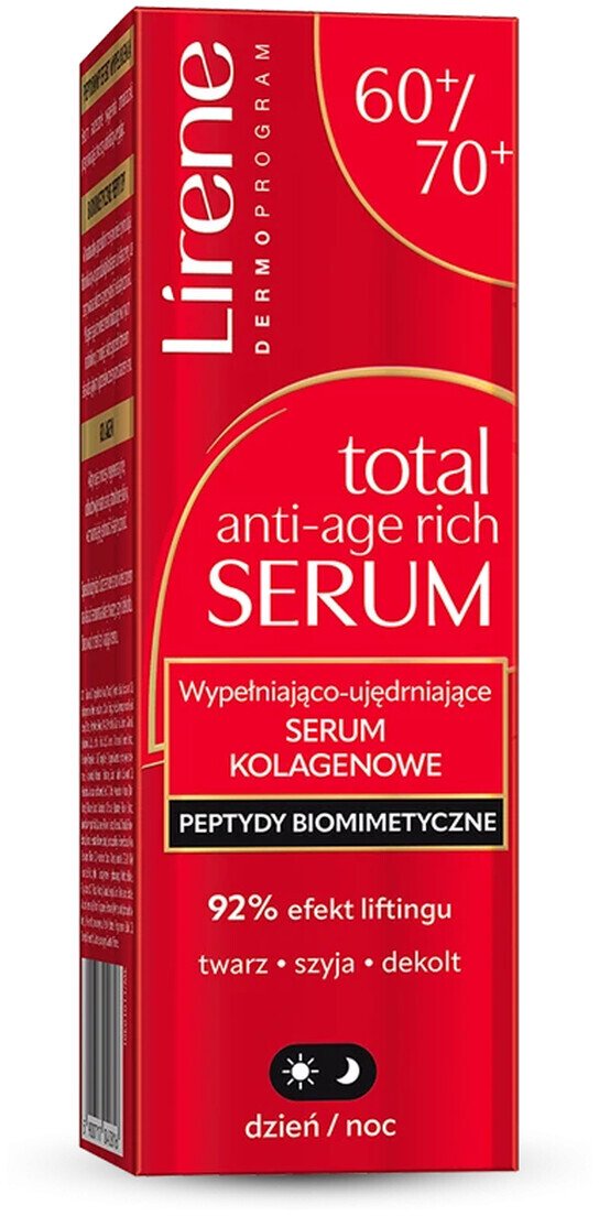 Lirene Wypełniająco-ujędrniające serum kolagenowe 60-70+ 30ml