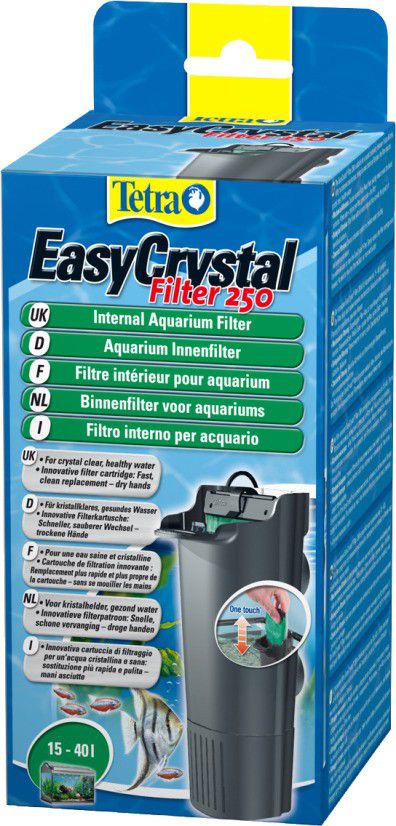 Tetra EasyCrystal Filter EC 250 Filtr wewntrzny do akwarium 15-40l