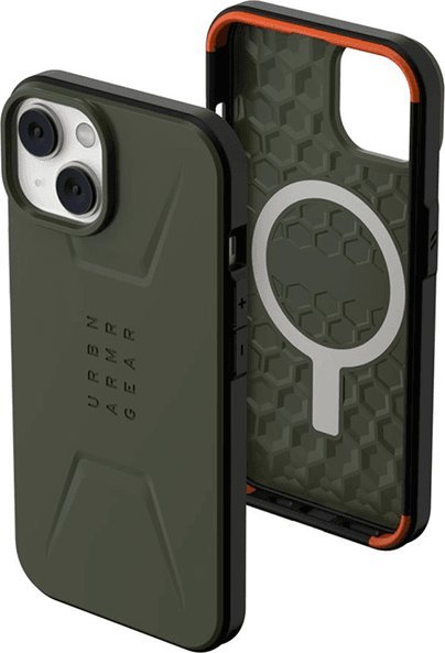 UAG UAG Civilian - obudowa ochronna do iPhone 14 kompatybilna z MagSafe (olive)