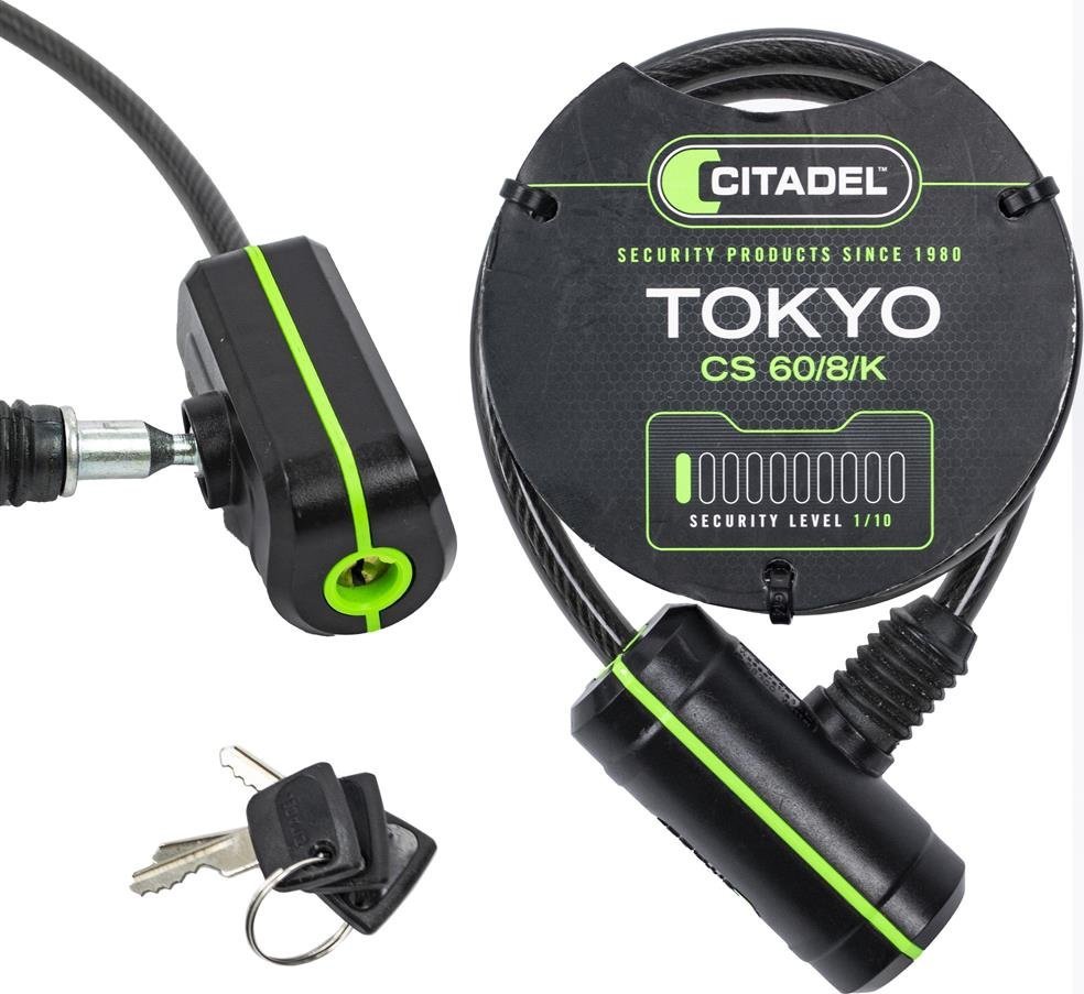 Zapięcie linka Abus Citadel Tokyo CS 60/8/K 8 mm x 60 cm, 3 klucze