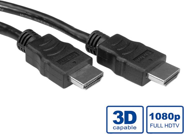 Kabel Value HDMI - HDMI 2m czarny (11.99.5542)