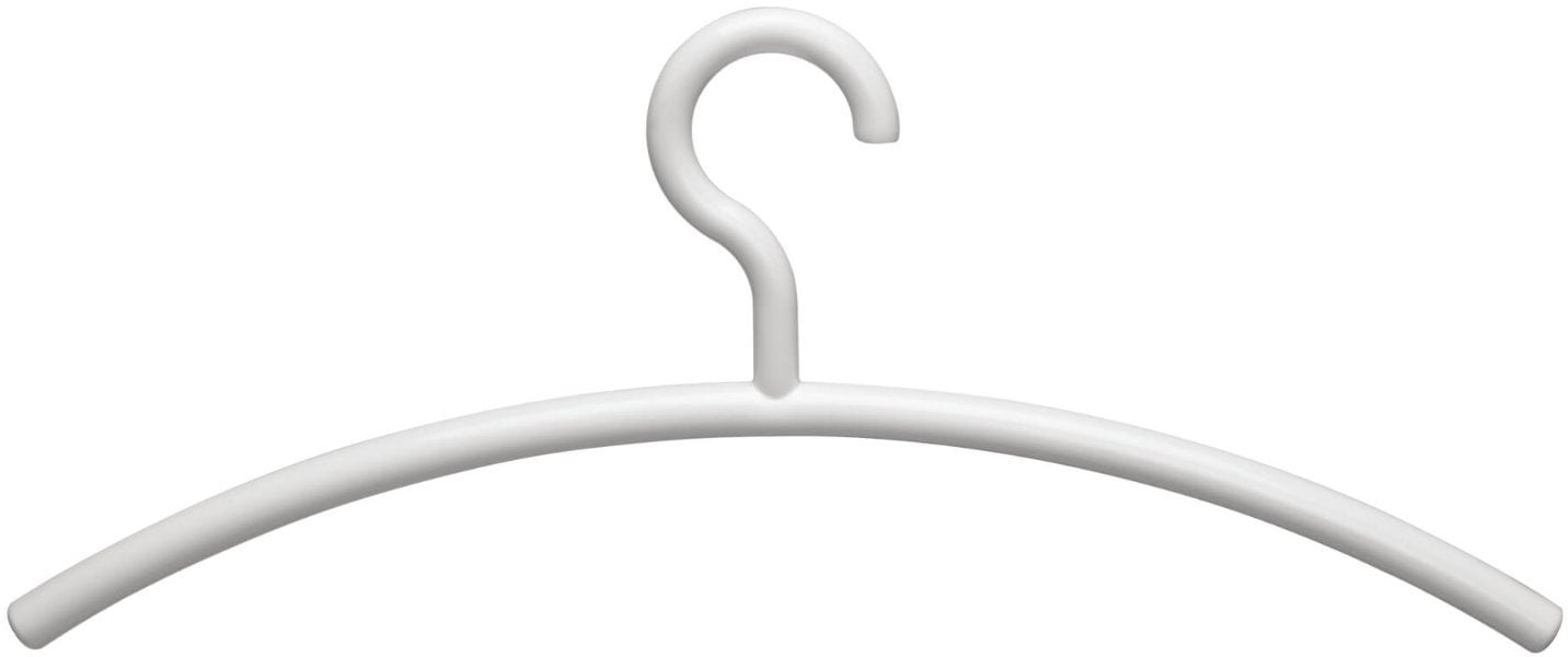 MAUL Kleiderbügel Kunststoff, 5 St. weiß