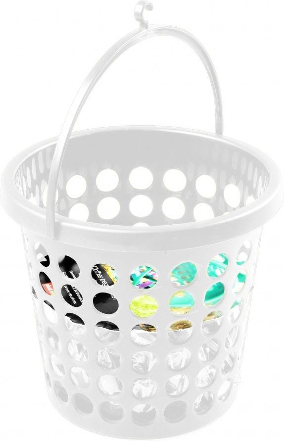 Plast Team Koszyk Z Klamerkami 24szt Biały 6005 Plast Team