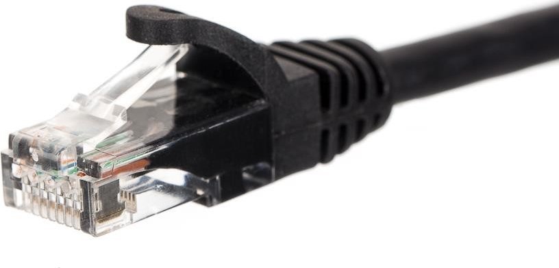 NetRack Patchcord UTP kat.5e 3m czarny (BZPAT3UK)