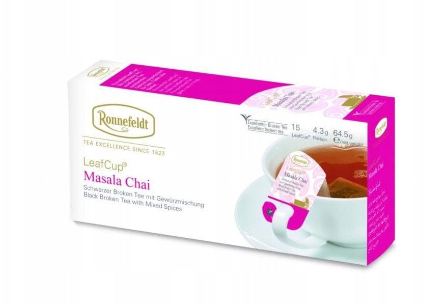 Czarna herbata Ronnefeldt Leaf Cup Masala Chai 15x4,3g
