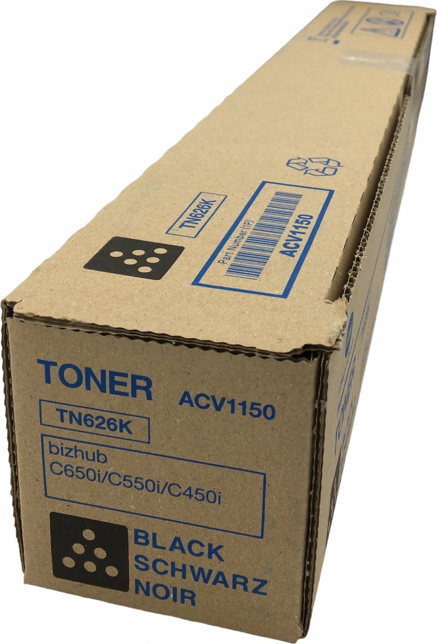 Toner Konica Minolta KonicaMinolta TN-626K Toner black for KM Bizhub C450i (ACV1150)