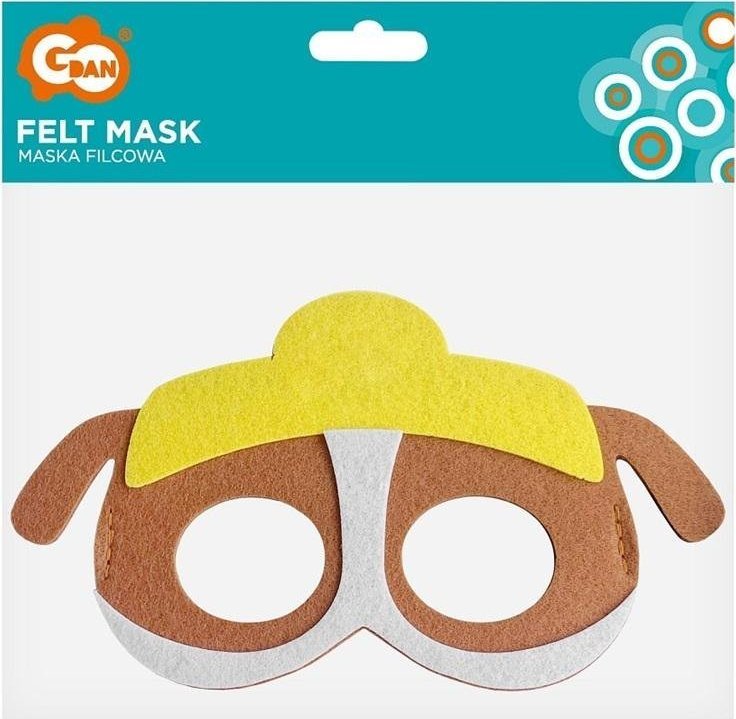 GoDan Maska filcowa psia brygada konstruktor 18x10.5cm