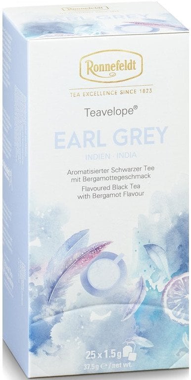 Czarna herbata Ronnefeldt Teavelope Earl Grey 25x1,5g