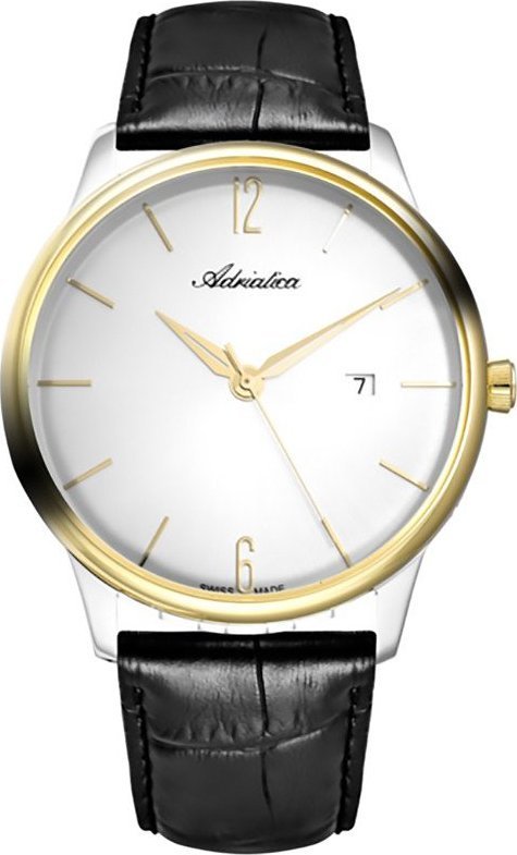 Zegarek Adriatica Zegarek męski Adriatica A8269.2253Q czarny