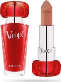Pupa Pupa, Vamp!, Paraben-Free, Volume, Cream Lipstick, 105, Light Chestnut, 3.5 g For Women