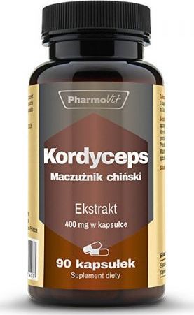 Pharmovit Kordyceps Maczużnik chiński ekstrakt 400mg 90 kapsułek PharmoVit