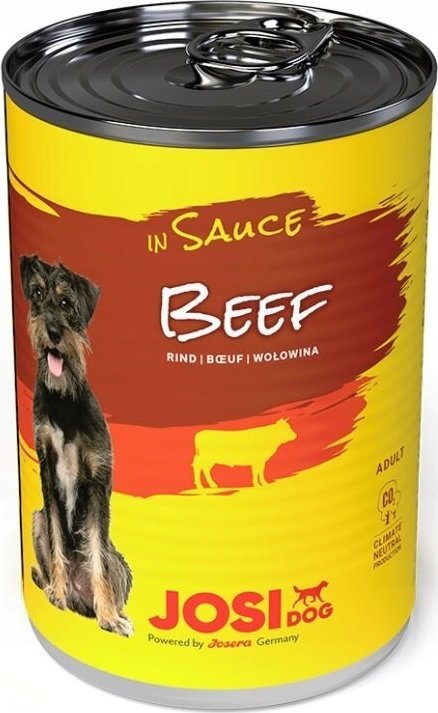 JosiDog Wołowina w sosie - mokra karma dla psa - 415 g