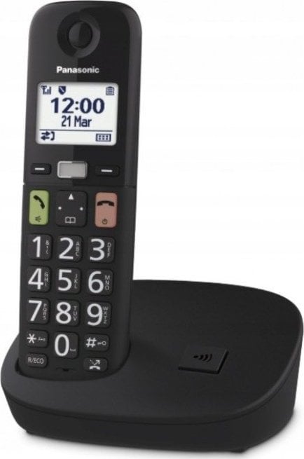 Telefon stacjonarny Panasonic Telefon bezprzewodowy KX-TGU110FXB