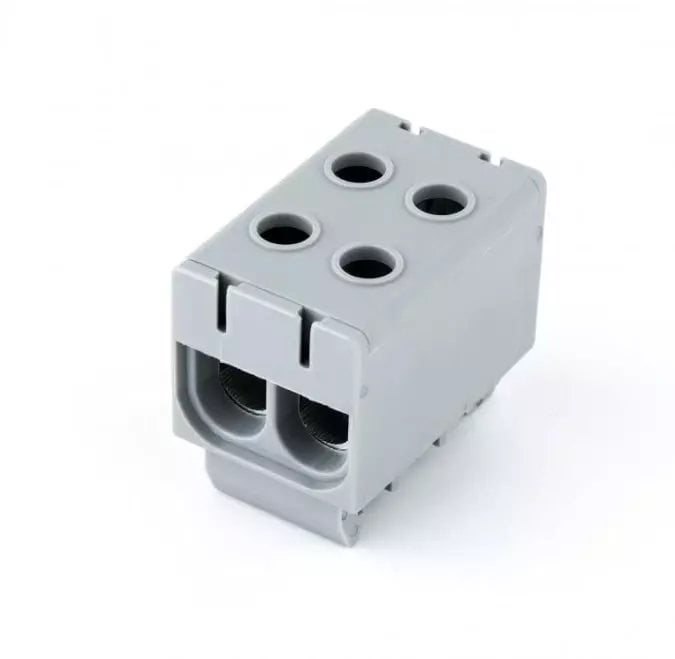 Pawbol Szara listwa zaciskowa w korpusie Cu:2,5-35mm2, Al:6-35mm2 E.4141/SZ