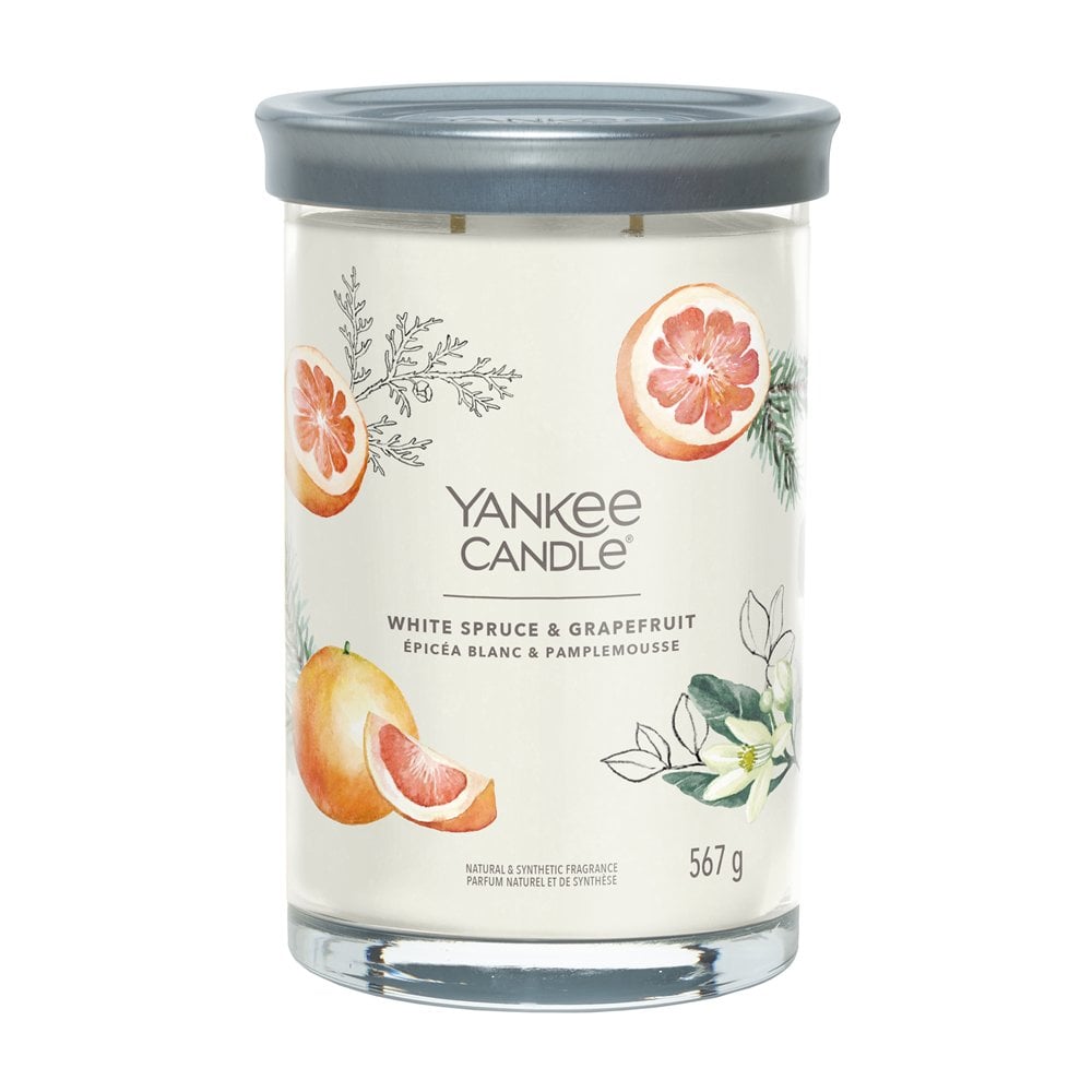 Yankee Candle Signature White Spruce & Grapefruit Tumbler 567g