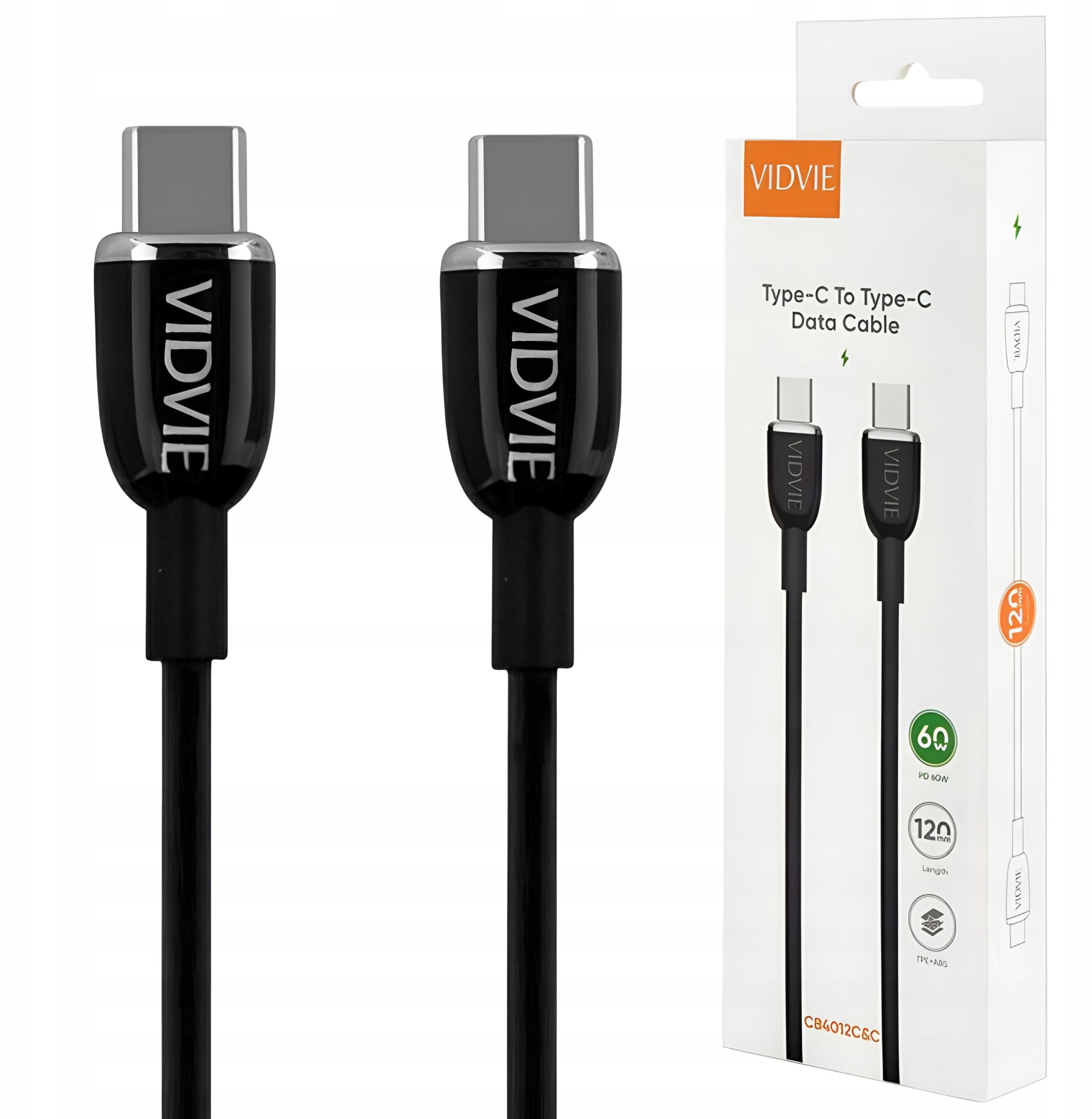 Kabel USB Alogy USB-C - USB-C 1.2 m Czarny (CABL0005)