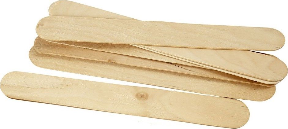 Creativ Company Patyczki do lodów 20x2,5 cm 50 szt.