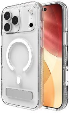 Zagg Crystal Palace Snap KS - etui z podstawką do iPhone 17 Pro Max kompatybilne z MagSafe (clear)