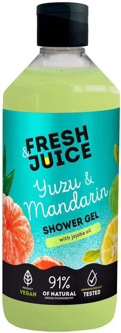 ELFA PHARM FRESH JUICE Żel pod prysznic yuzu i mandarynka 473ml
