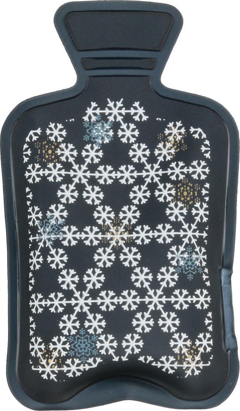 Intesi Ogrzewacz do rąk Śnieżynki czarny