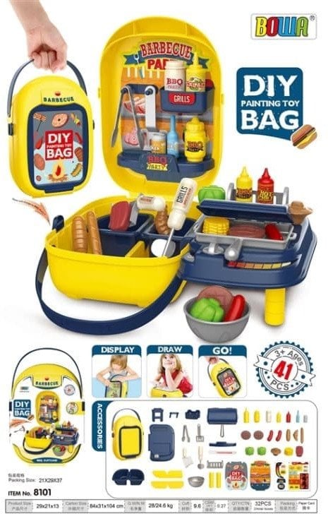 FOOD SET(STORAGE BOX)-41PCS 29X21X13