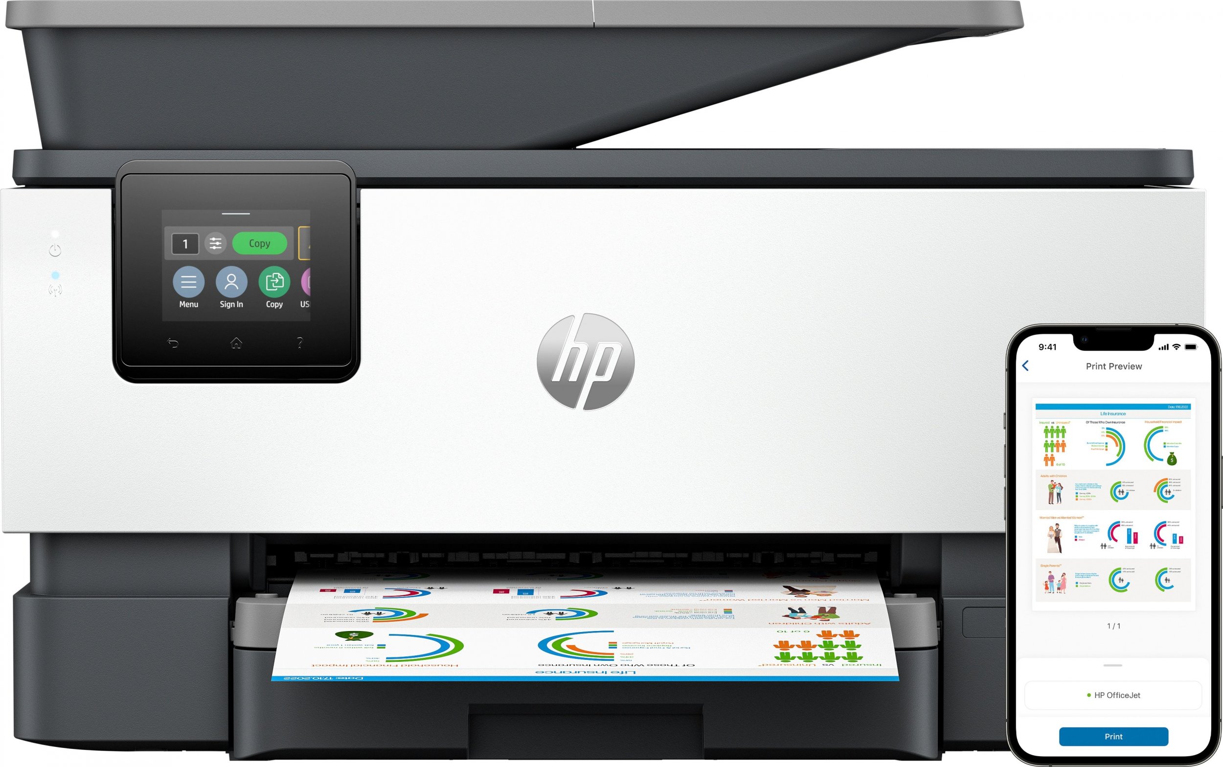 Urządzenie wielofunkcyjne HP OfficeJet Pro 9120b (4V2N0B)