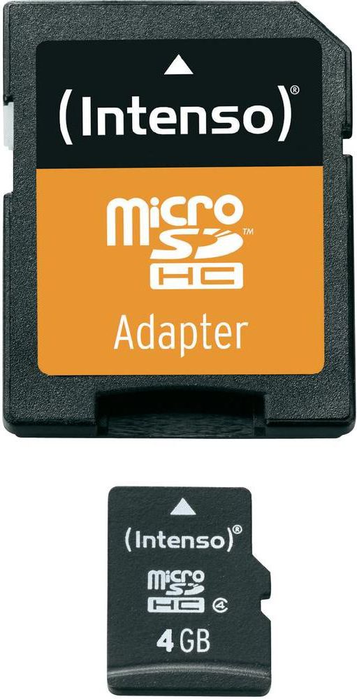 Karta Intenso MicroSDHC 4 GB Class 4 (3403450)