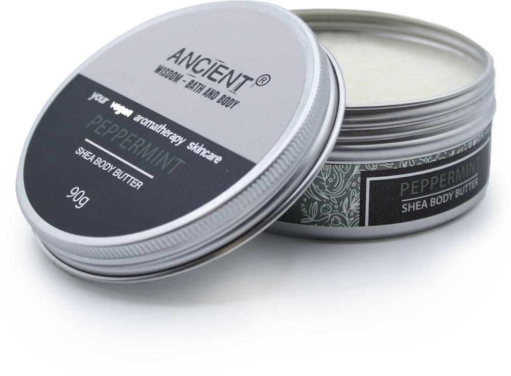 Aromaterapeutyczne masło Shea - Mięta pieprzowa