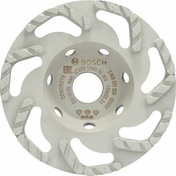 Bosch TARCZA DIAMENTOWA GARNKOWA 122*22*4.5 BEST/CONCRETE