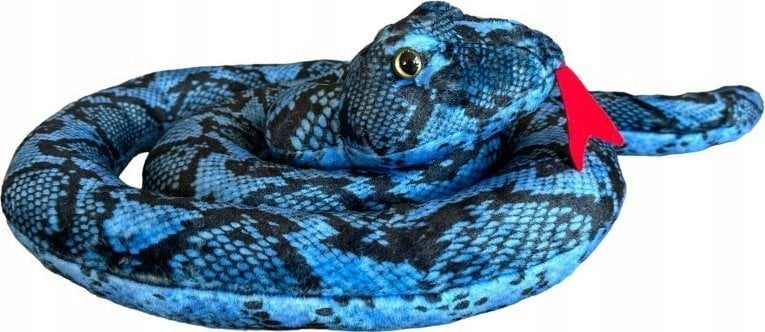 Figurka Dubi Wąż zwinięty 150cm niebieski 30962