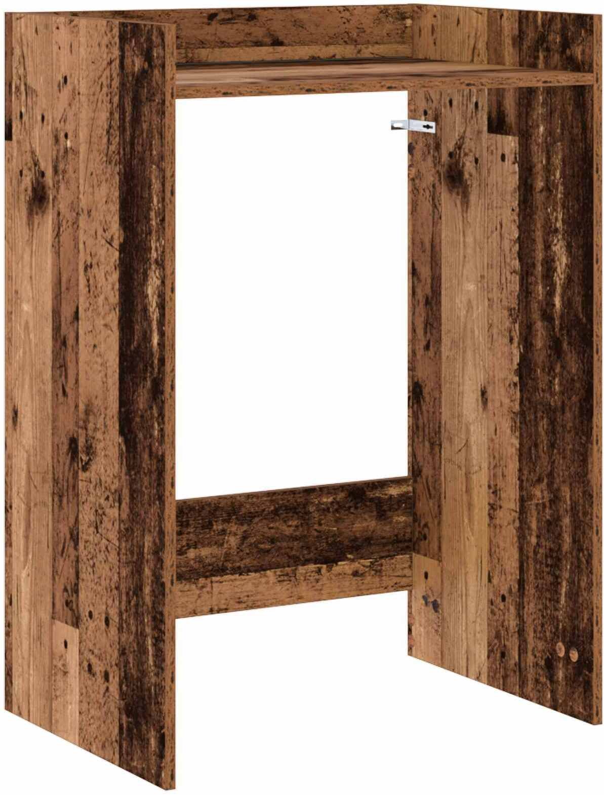 vidaXL Szafka na pralkę Stare drewno 67,5 x 48 x 97 cm