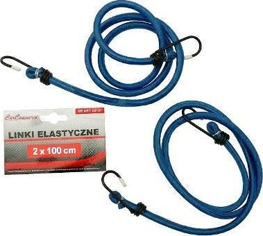 Carcommerce LINKA ELASTYCZNA PODWÓJNA 2 X 100 CM