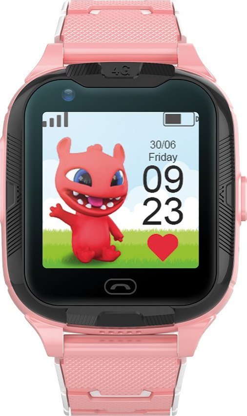 Smartwatch MaxLife Maxlife Smartwatch 4G Mxkw-350 Różowy Gps Wifi