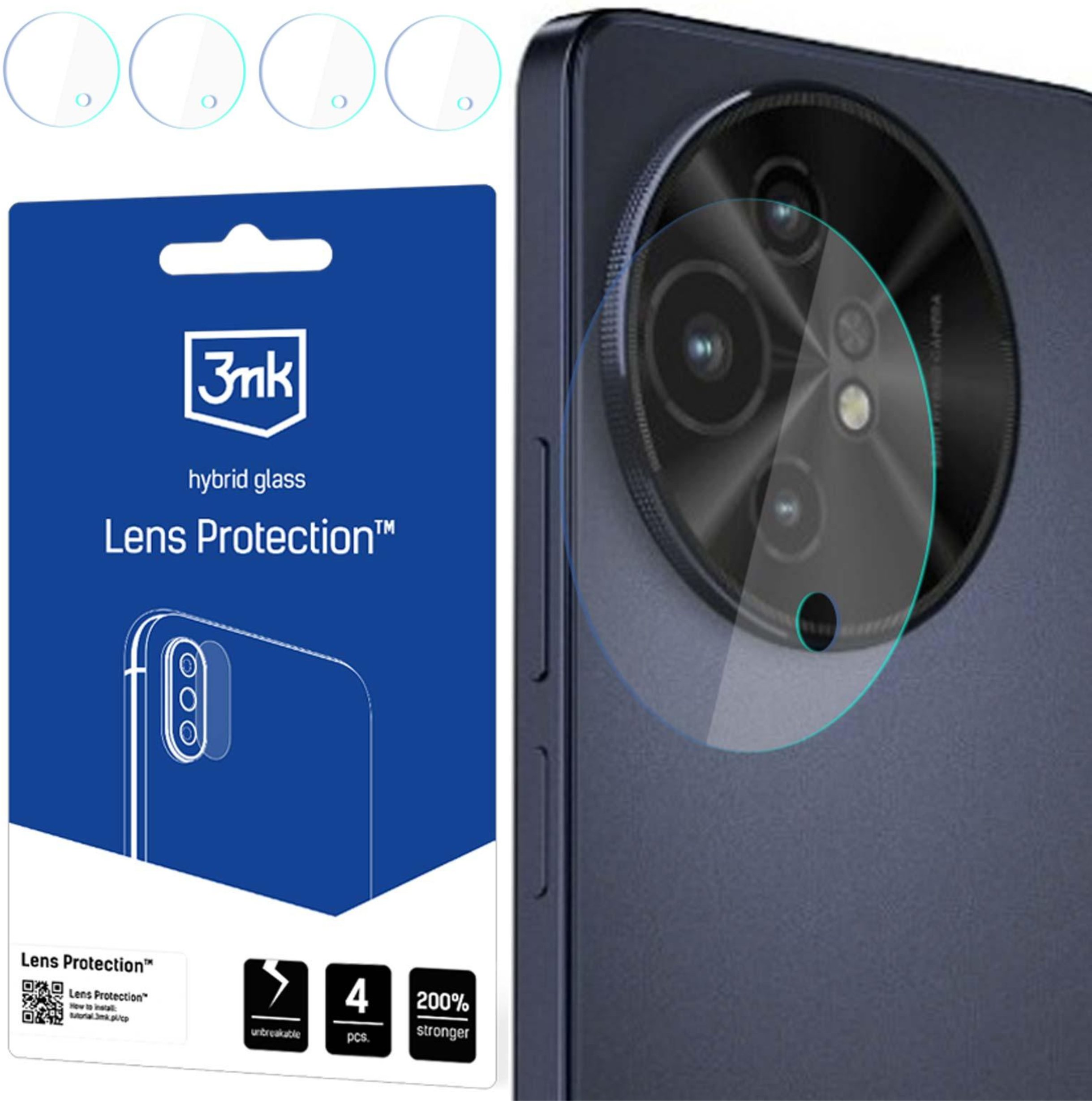 TCL 50 XL NXTPAPER - 3MK LENS PROTECTION