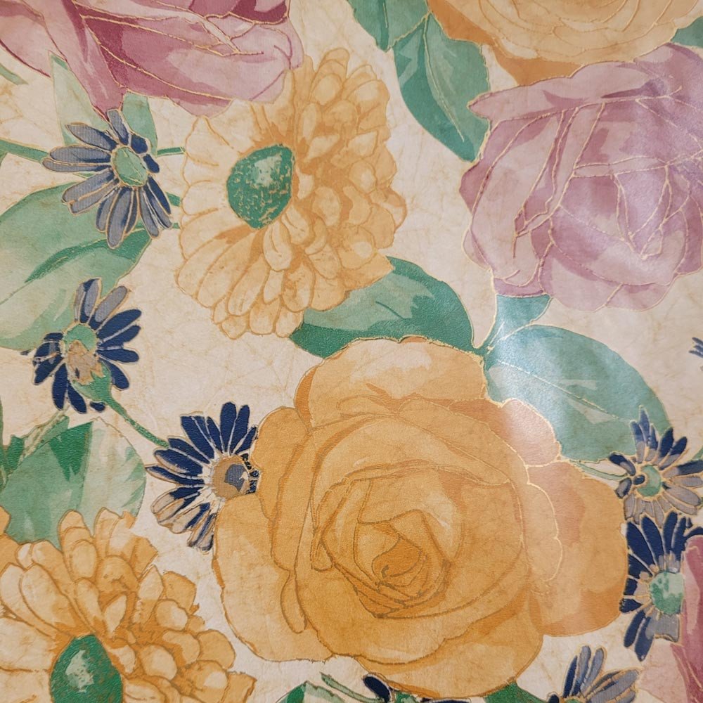 Papier kwiaty do pakowania 57cmx2m 2m696