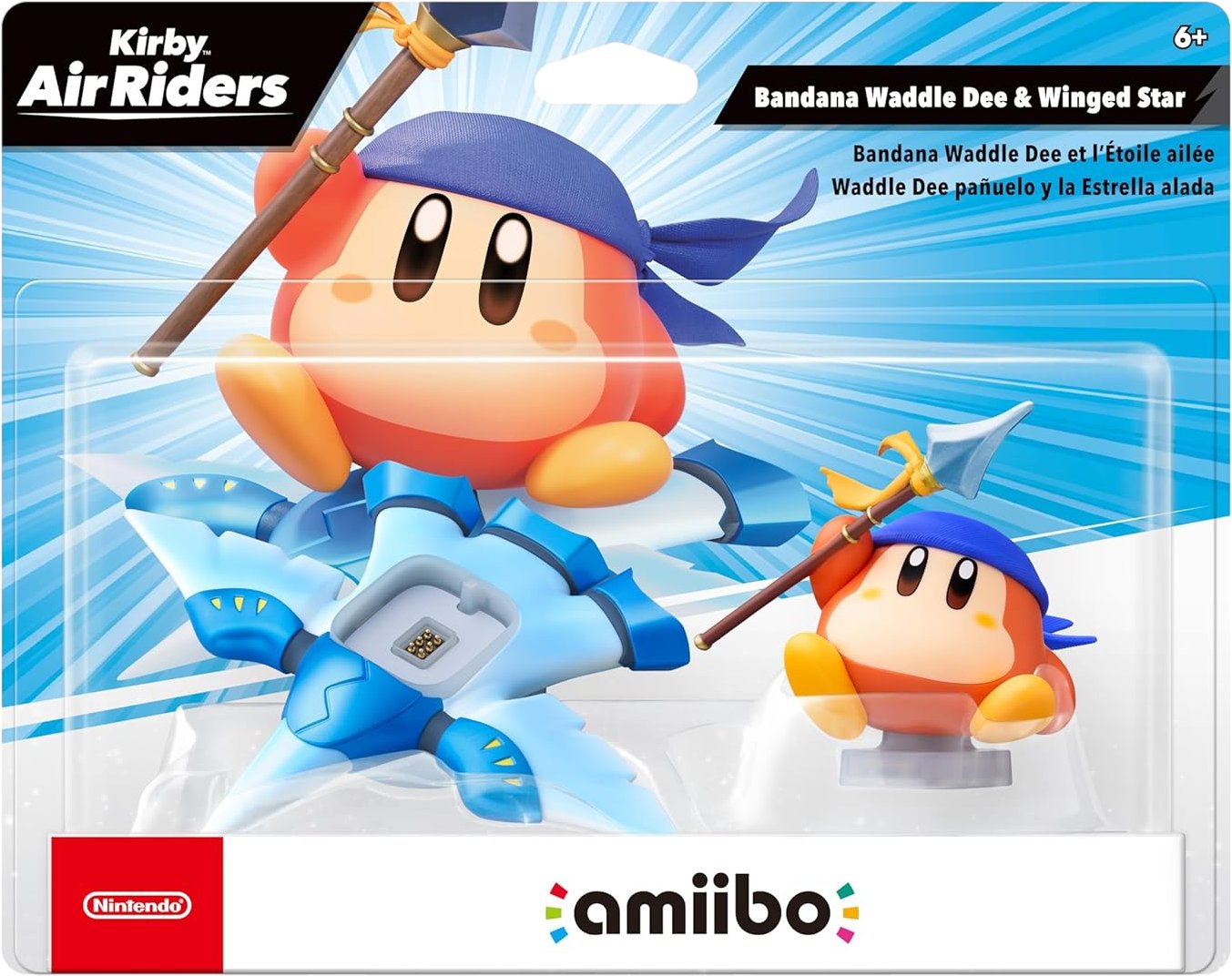 Amiibo Bandana Waddle Dee & Winged Star (Kirby AR)