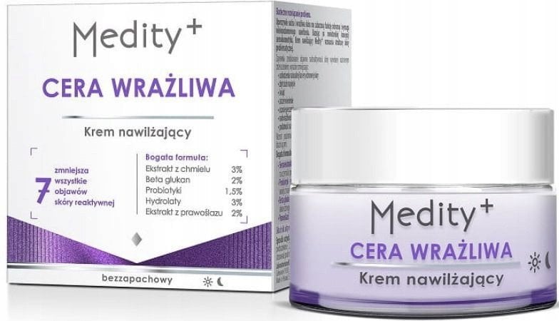 MEDITY+_Cera Wrażliwa krem nawilżający do twarzy 50ml