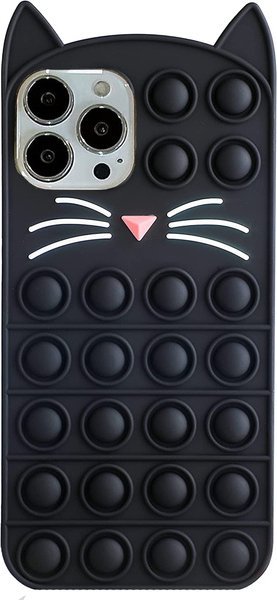 GEL ETUI DO IPHONE X CASE OBUDOWA COVER POKROWIEC FUTERAŁ PLECKI CZARNY KOTEK
