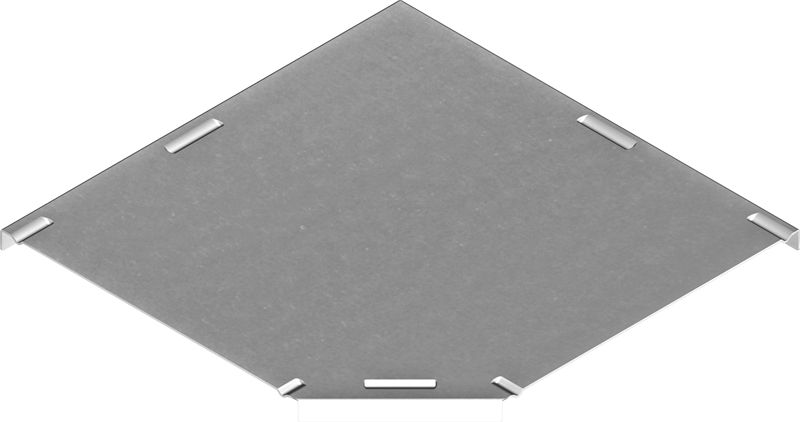Baks Pokrywa kolanka 90 stopni 50mm 1mm PKKJ50 (102405)