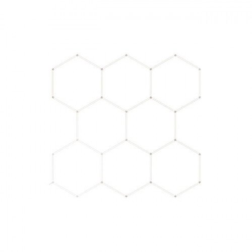 Lampa LED Hexagon 8S 280W 252x238cm zestaw 6500K